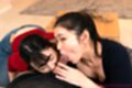 Aida miku sucking balls hayase an sucking cock head looking up